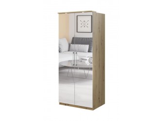 Schrank 2D Spiegel Combo Eiche Artisan