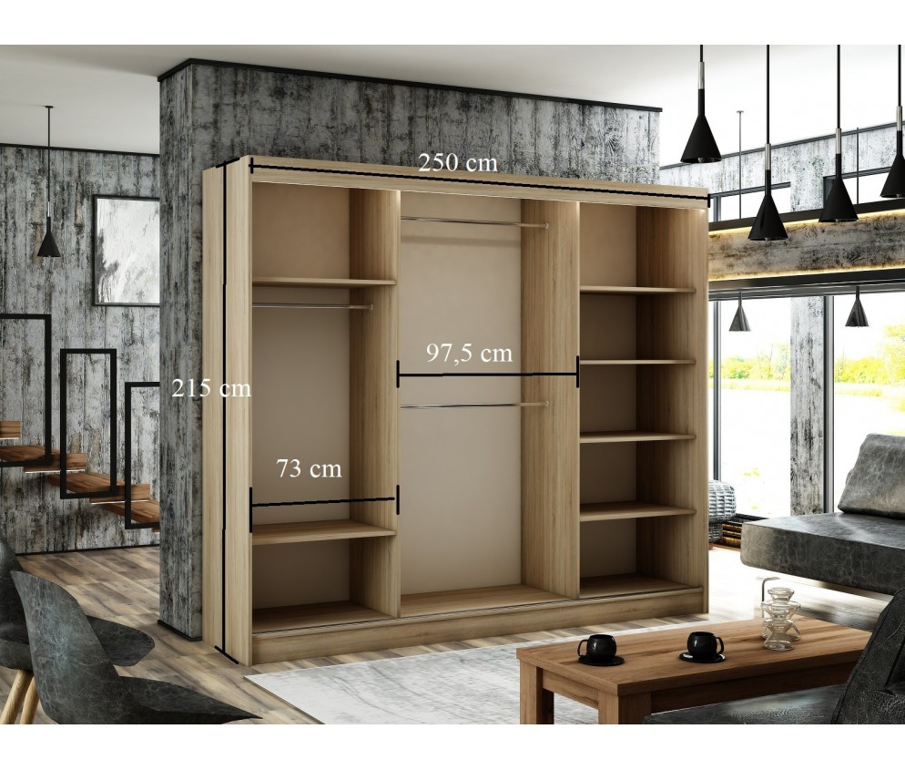 Schiebeschrank Paxa 250