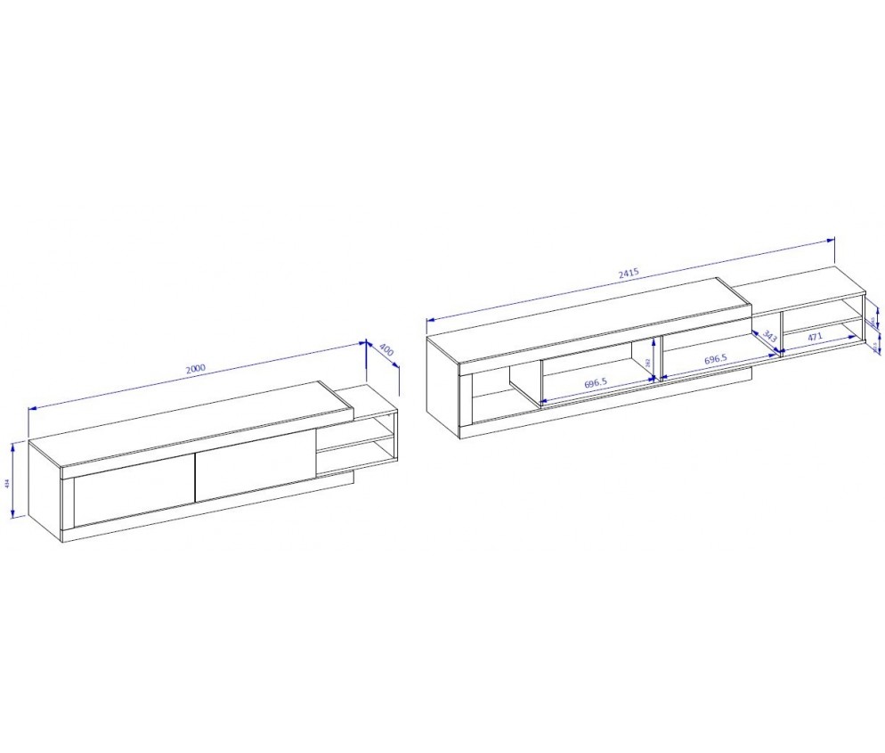 Kommode-RTV 3D3S Sitre