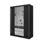 Schiebeschrank Laza 160 Schwarz