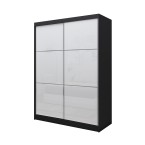 Schiebeschrank Derino 160 Schwarz