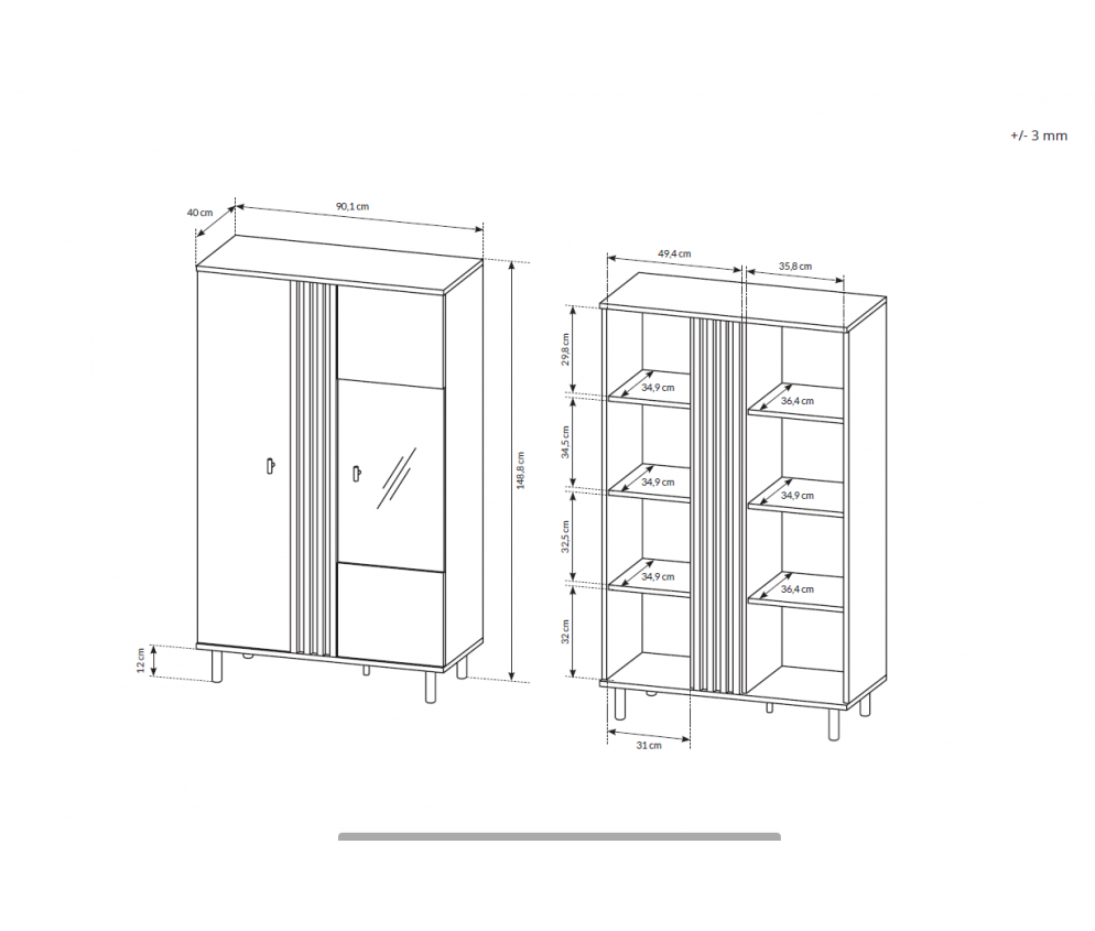 Kleine Vitrine Meno