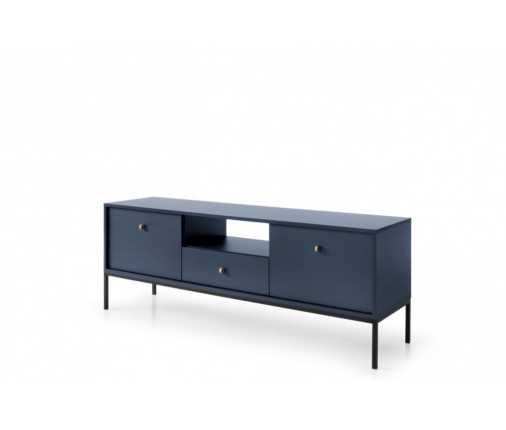 RTV-Schrank Mira 154 Dunkelblau