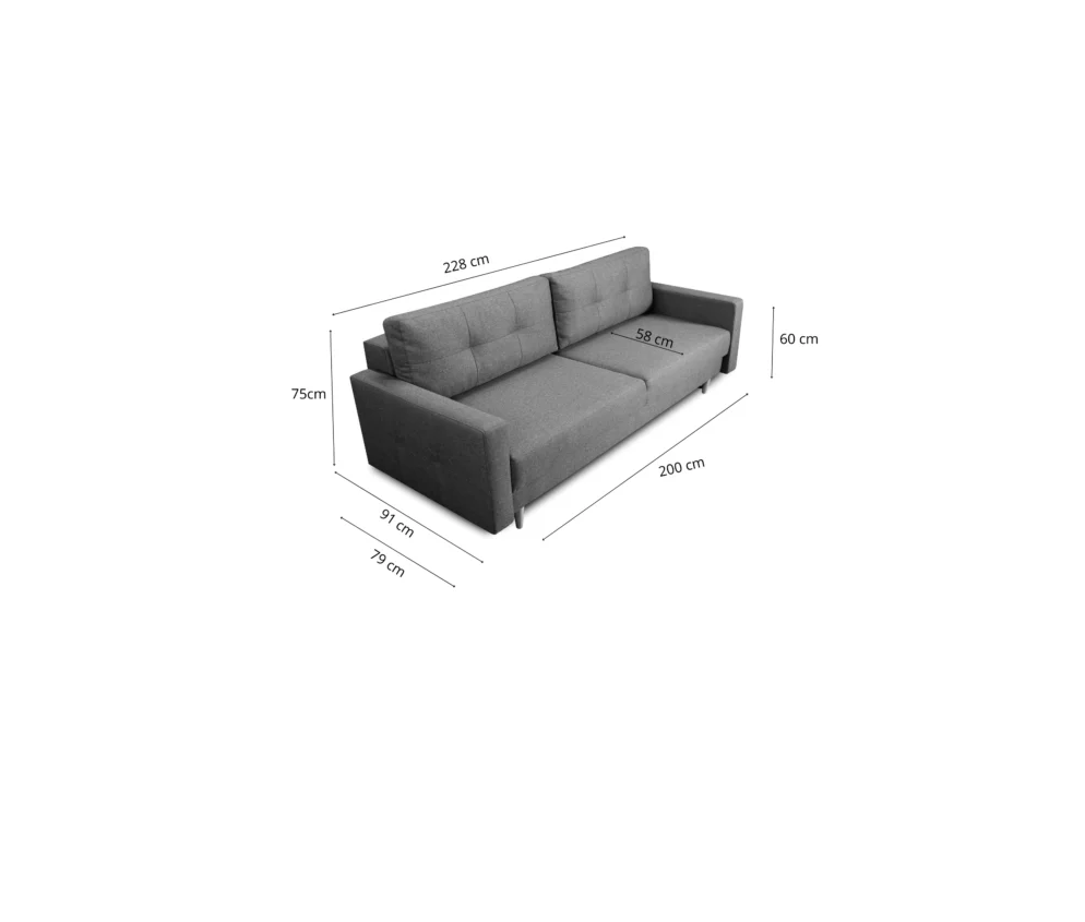 Sofa Lena 3-Sitzer