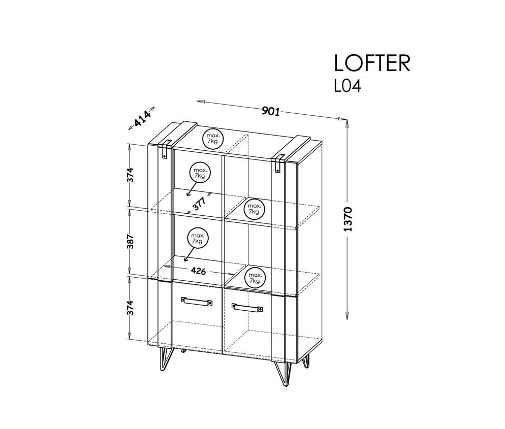 Kommode Lofter 04