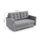 Sofa Moli 2S mit Schlaffunktion