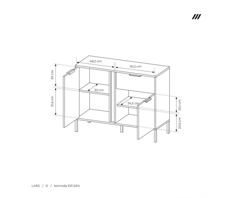 Kommode Mia 103