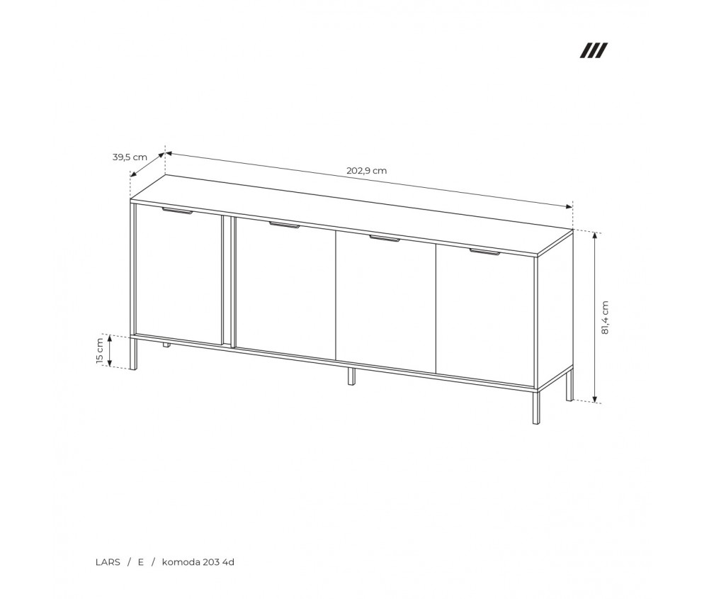 Kommode Mia 203