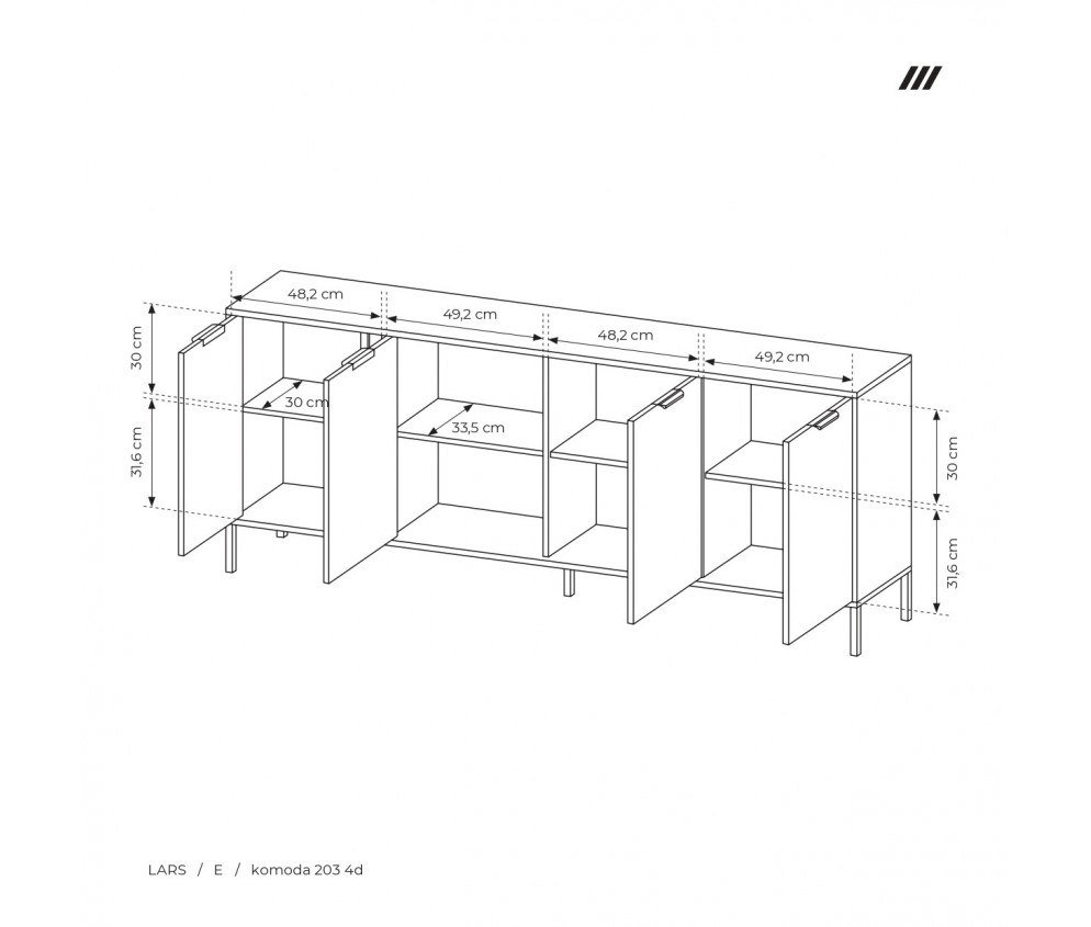 Kommode Mia 203