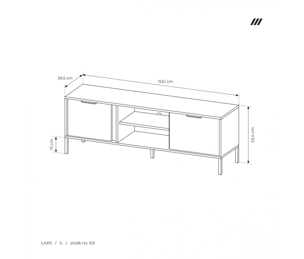 RTV-Schrank Mia 153