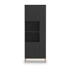 Vitrine Aria Esche Portland Schwarz