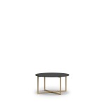 Couchtisch 80 Aria Esche Portland Schwarz