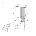 Schrank Presto P1