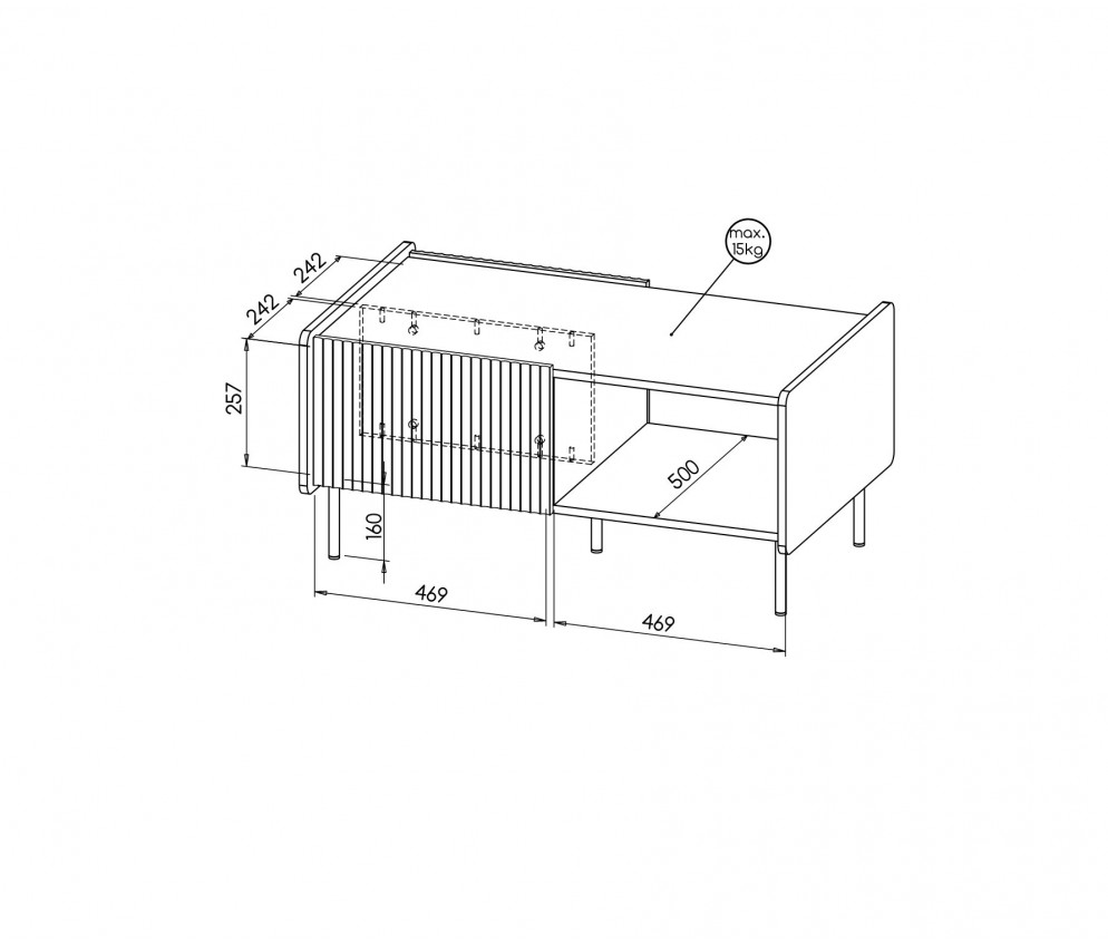 Couchtisch Presto P11