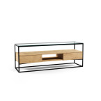 Schrank-RTV I 140 Glas Dalen