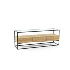 Schrank-RTV II 140 Glas Dalen