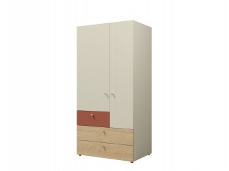 Schrank Silva 2D3SZ 90 Koralle