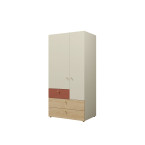 Schrank Silva 2D3SZ 90 Koralle