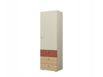 Schrank Silva 1D3SZ 60 Koralle