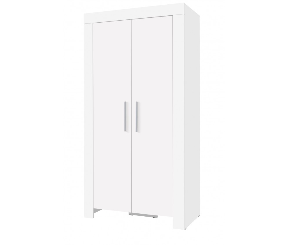 Schrank Samanta 2D 100 Weiß