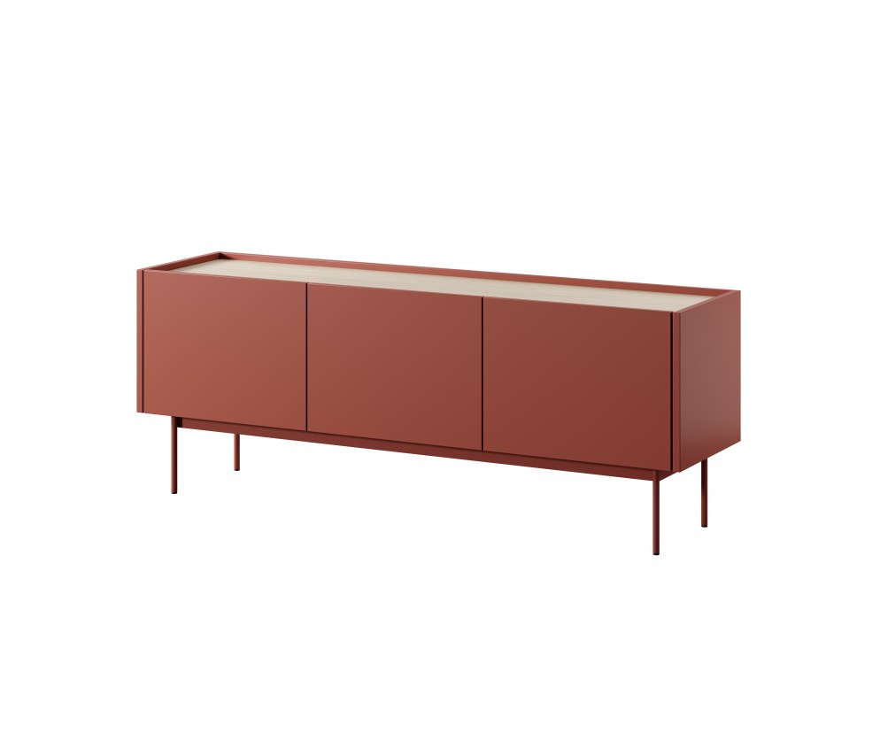 RTV-Schrank Marco 144 Ceramic Rot