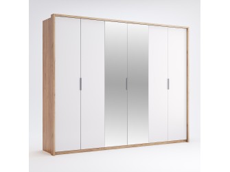 Schrank Amanda 6D mit Spiegel