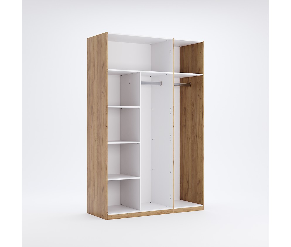 Schrank Laura 3D mit Spiegel 139