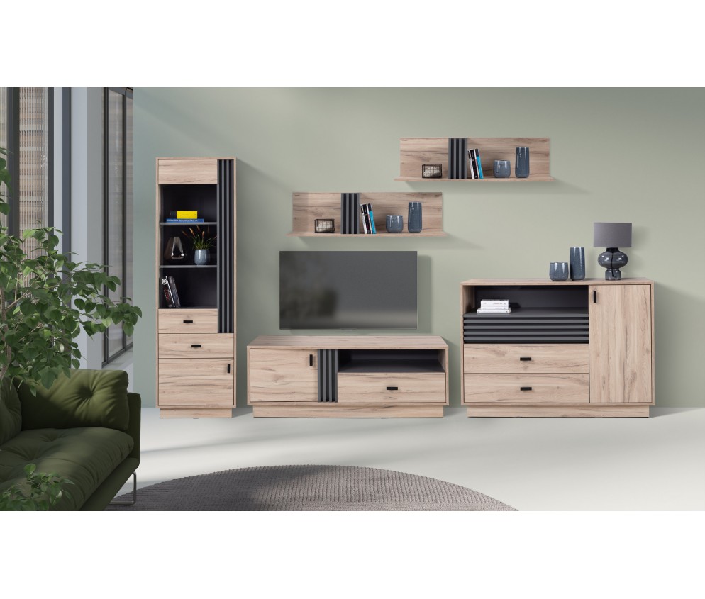 Schrank-RTV Alikante 125 1D1SZ