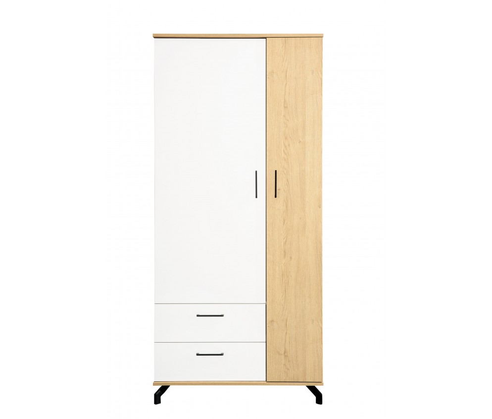 Schrank Marsylia 90 2D2SZ Weiß