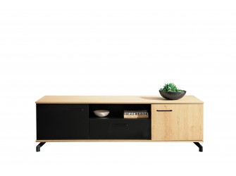 Schrank-RTV Marsylia 160 SCHWARZ