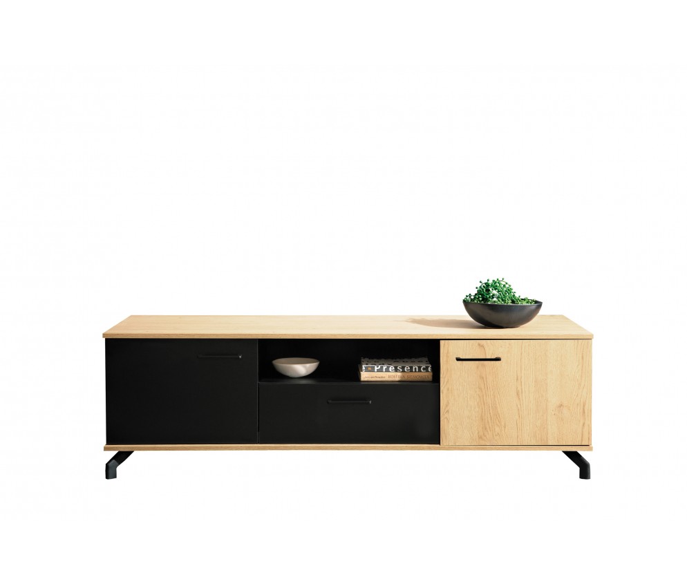 Schrank-RTV Marsylia 160 SCHWARZ