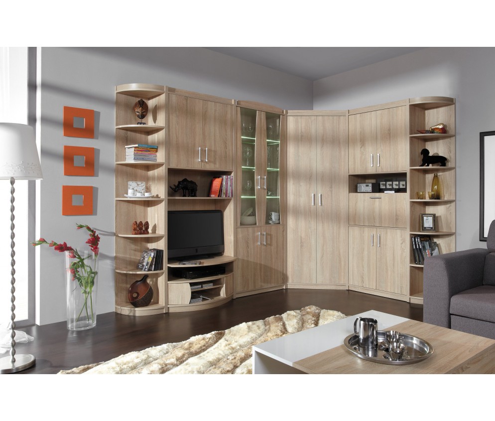 Schrank Megan 80 2D1SZ Sonoma