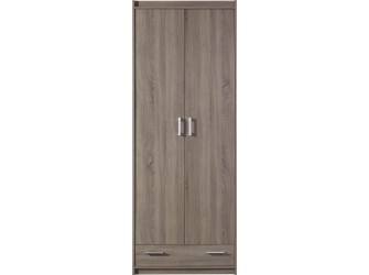 Schrank Megan 80 2D1SZ Trüffel