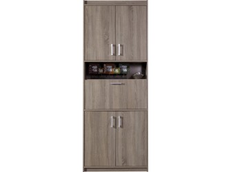 Schrank Megan 80 5D Trüffel