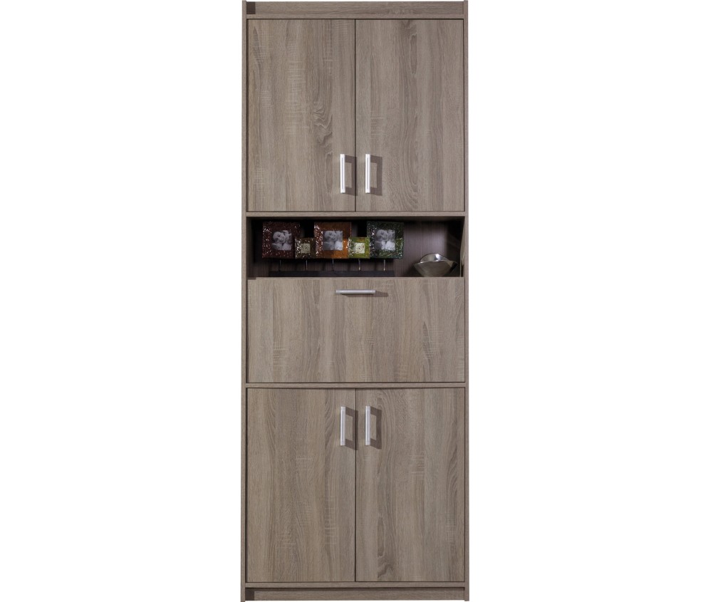 Schrank Megan 80 5D Trüffel