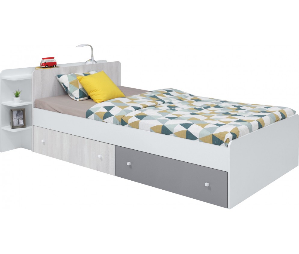 Bett Alex 120 mit Schubladen