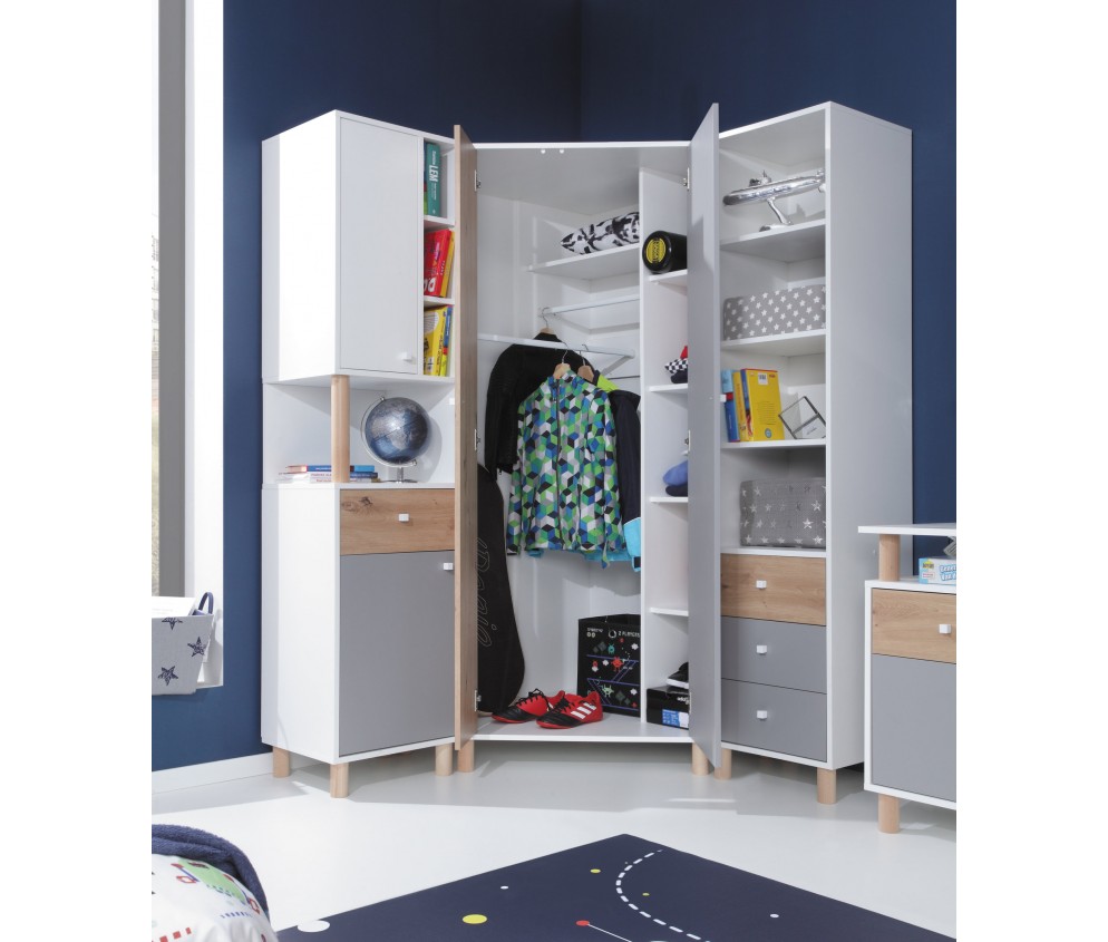 Schrank Fox 90 2D Ecke