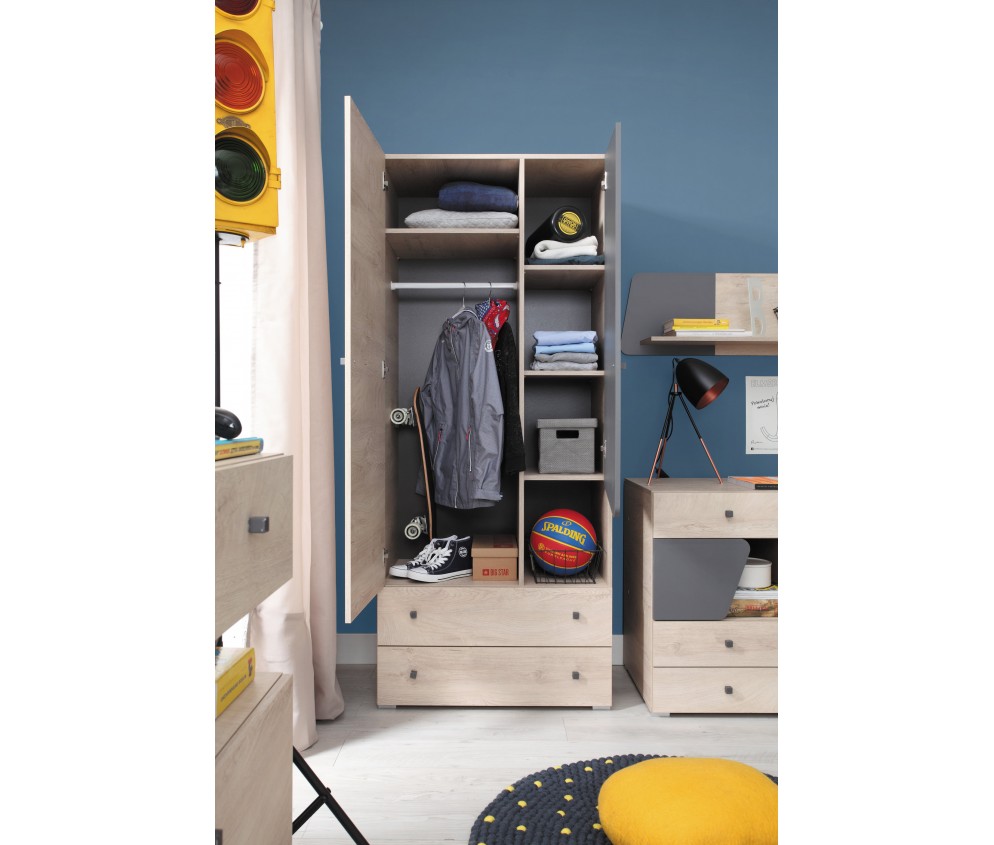 Schrank Domino 80 2D2SZ