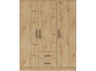 Schrank Simon 150 3D2SZ Eiche Aristan