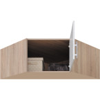 Schrank Simon 95 Eiche Aristan Ecke rechts/links