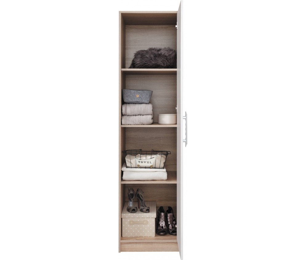 Schrank Simon 50 1D Eiche Aristan rechts/links