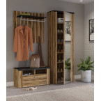 Garderobe Lola 84 Satin Nussbaum / Touchwood