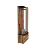 Garderobe Lola 84 Satin Nussbaum / Touchwood