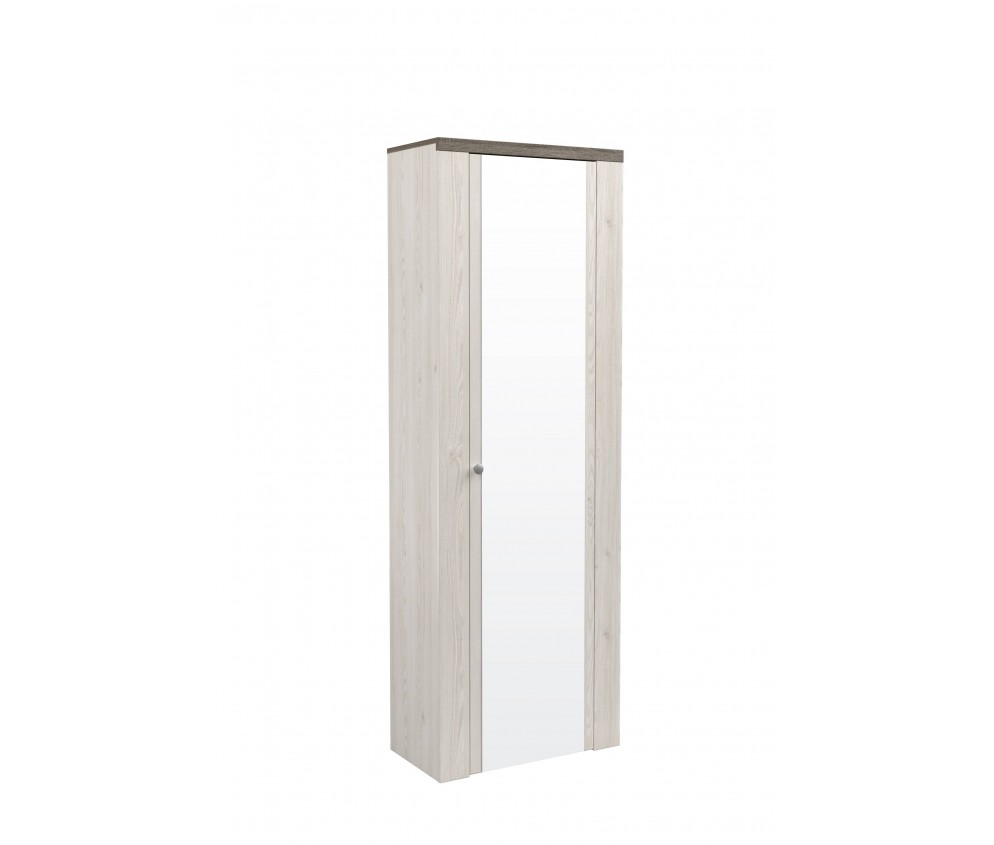 Schrank Lola 65 Sibiu Larche/Sonoma Truffel mit Spiegel