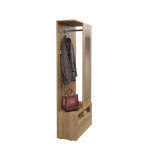 Garderobe Lola 84 Eiche Riviera Hell