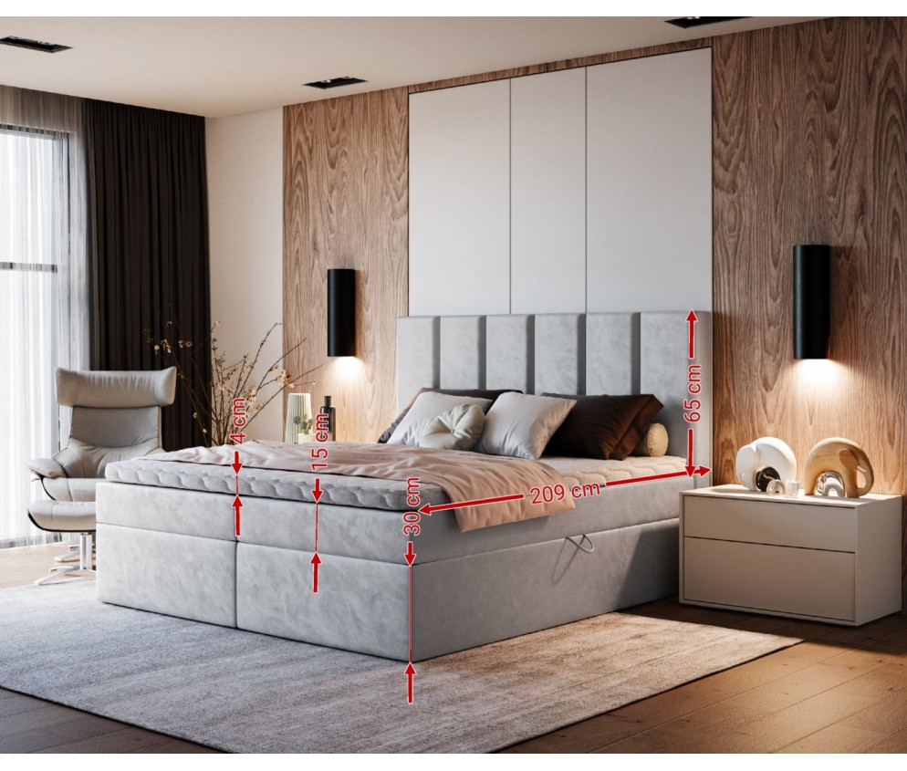 Kontinentales Bett Terra 1 Casablanca