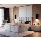 Kontinentales Bett Terra 1 Casablanca