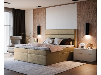 Kontinentales Bett Terra 4 Casablanca
