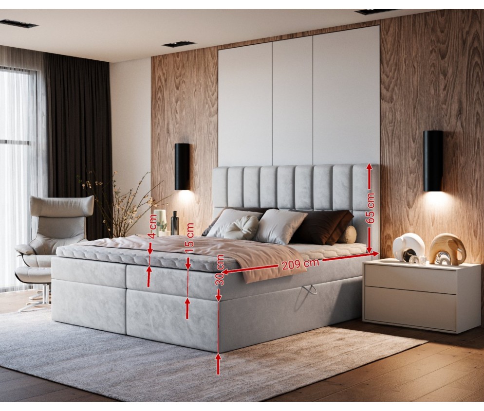 Kontinentales Bett Terra 7 Casablanca