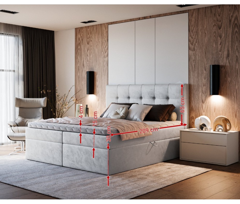 Kontinentales Bett Terra 8 Casablanca